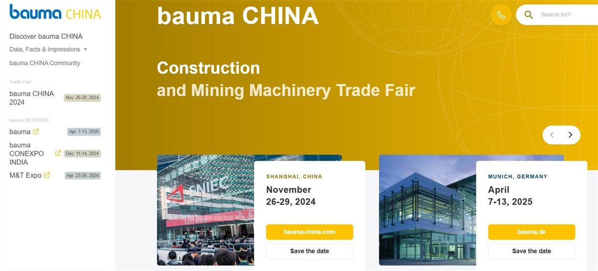 bauma CHINA: the place to be.