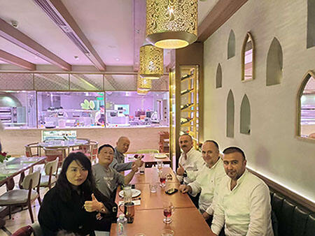 Lebanese restaurant dinner